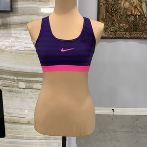 Nike Purple / Pink Sport‎ Athletic Bra. Size S
